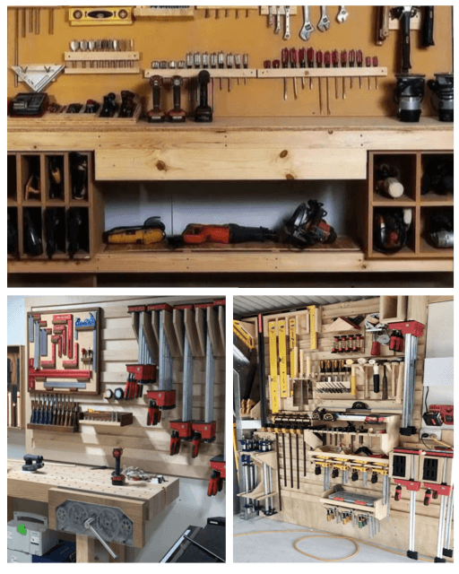woodshop organization workshop layout